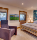 #21TT Primary Bedroom (angle shot not full pic of bed) 2 Windows Chair