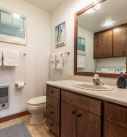 Bathroom Two sink & mirror