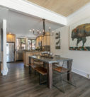 D/R with Art & looing toward Kitchen