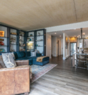 NIce shot - L/R with Shelving long shot Entry D/R & Kitchen