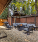 #31 Patio angle south with fence